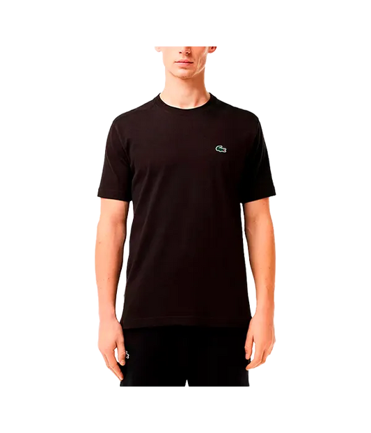 Camiseta Lacoste Algodón Negro