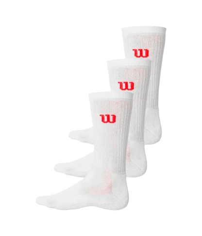Socks Wilson Crew Socks (x3) Blancos