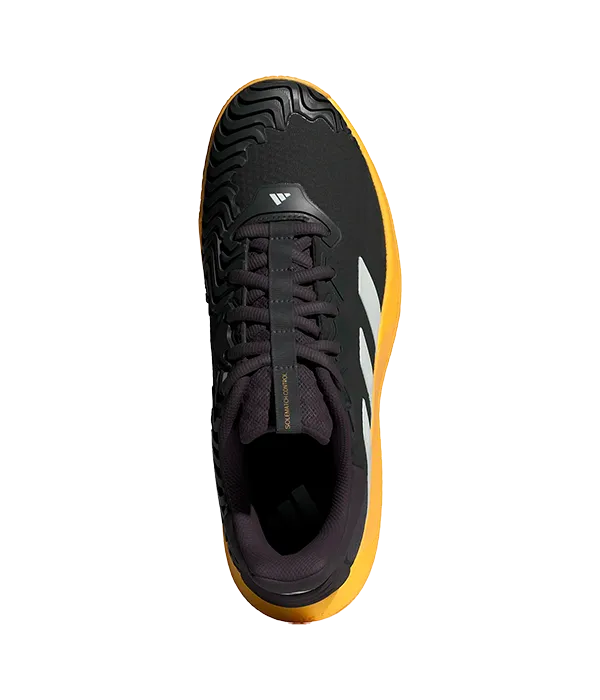 Padel Shoes Adidas Solematch Control M Clay Negro/Naranja