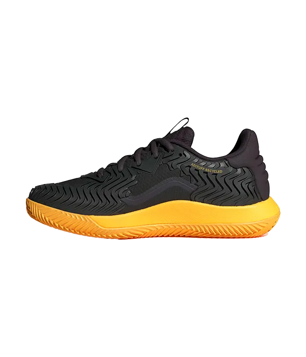 Padel Shoes Adidas Solematch Control M Clay Negro/Naranja