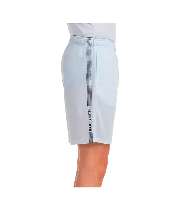 Pantalón Corto Bullpadel Belez White 2025