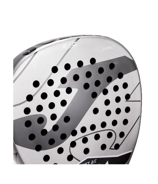 Joma Slam Soft Gris/Negro 2025 Padel Racket