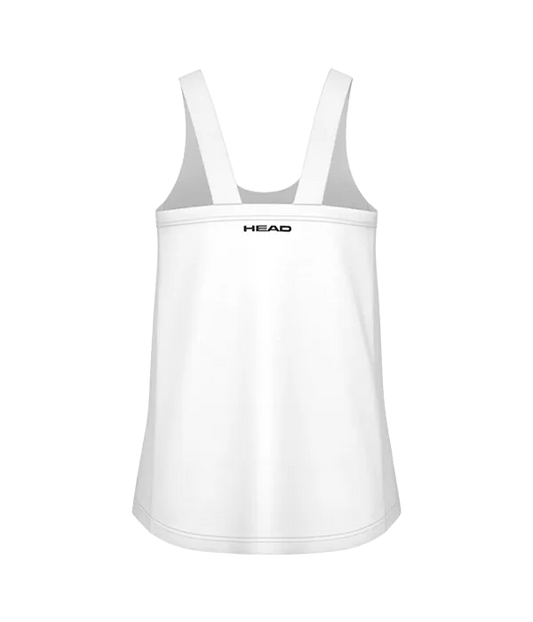 Camiseta Tirantes HEAD Spirit Mujer White 2025
