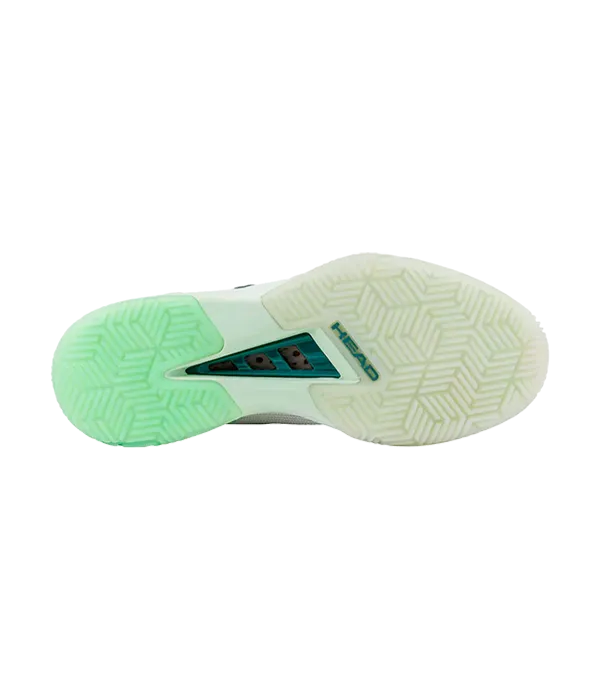 Padel Shoes HEAD Sprint Pro 4.0 Padel Mujer White/Green 2025