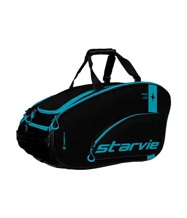 Padel Bag  Starvie Racing Drax Negro/Azul 2025