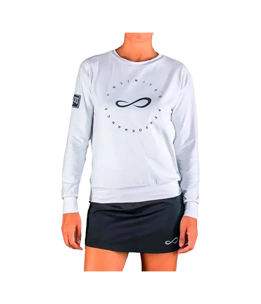 Sudadera Endless Inner Tech White 2025