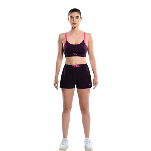 Sujetador Deportivo NOX Pro Deep Purple