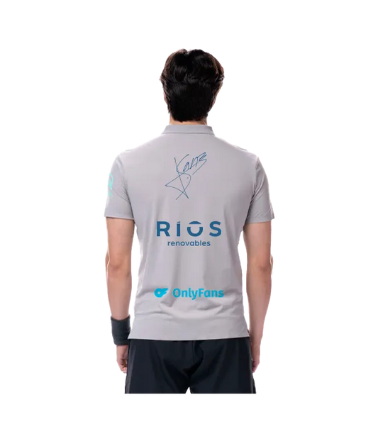 Polo Drop Shot Taiga Gris Jon Sanz
