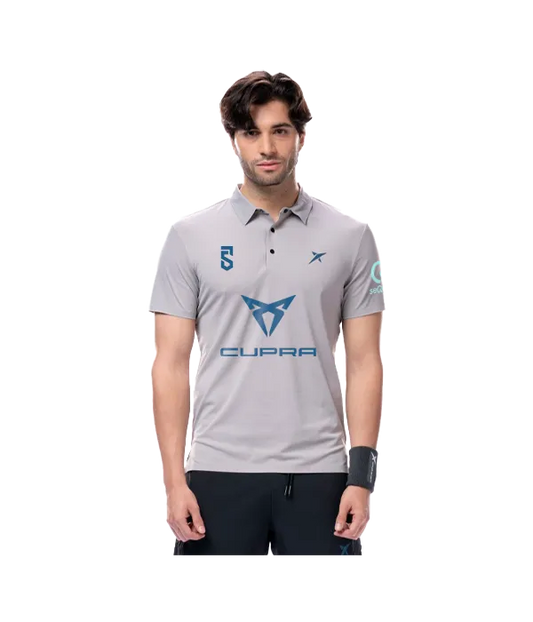 Polo Drop Shot Taiga Gris Jon Sanz