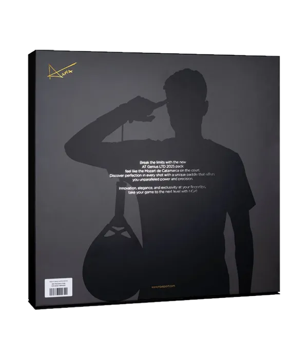 Pack NOX AT10 Genius LTD 2025 Agustín Tapia Limited Edition Padel Racket