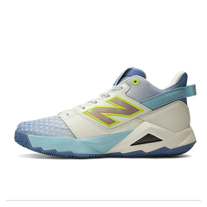 Women's Coco CG2 B Width Tennis Shoes Sea Salt and Glint Blue