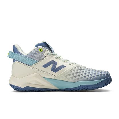 Women's Coco CG2 B Width Tennis Shoes Sea Salt and Glint Blue