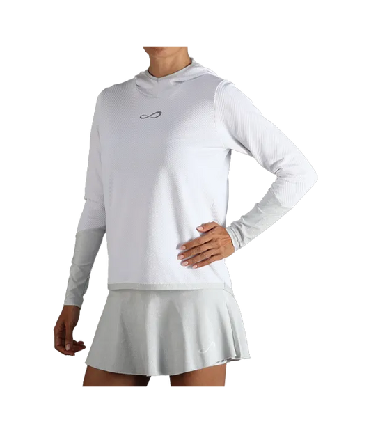 Sudadera Endless Breath Line White/Silver