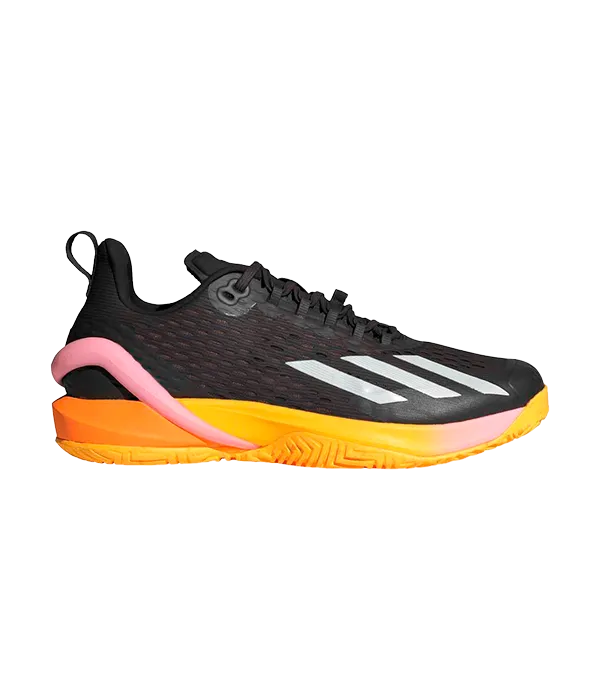Padel Shoes Adidas Adizero Cybersonic M Negro/Naranja