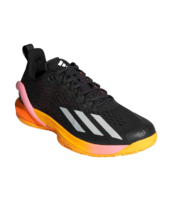 Padel Shoes Adidas Adizero Cybersonic M Negro/Naranja