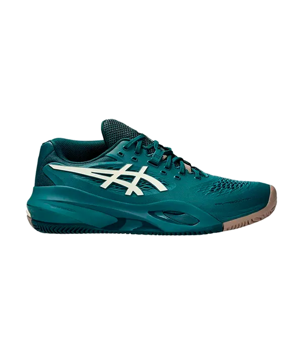Padel Shoes Asics Gel-Resolution X Clay Saxon Green/Birch 2025