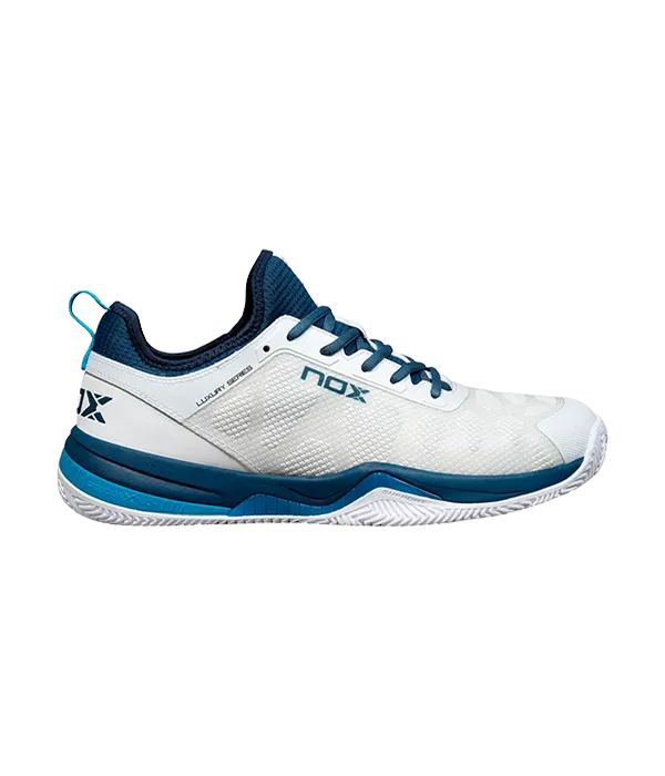 Padel Shoes NOX Nerbo White/Swedish Blue